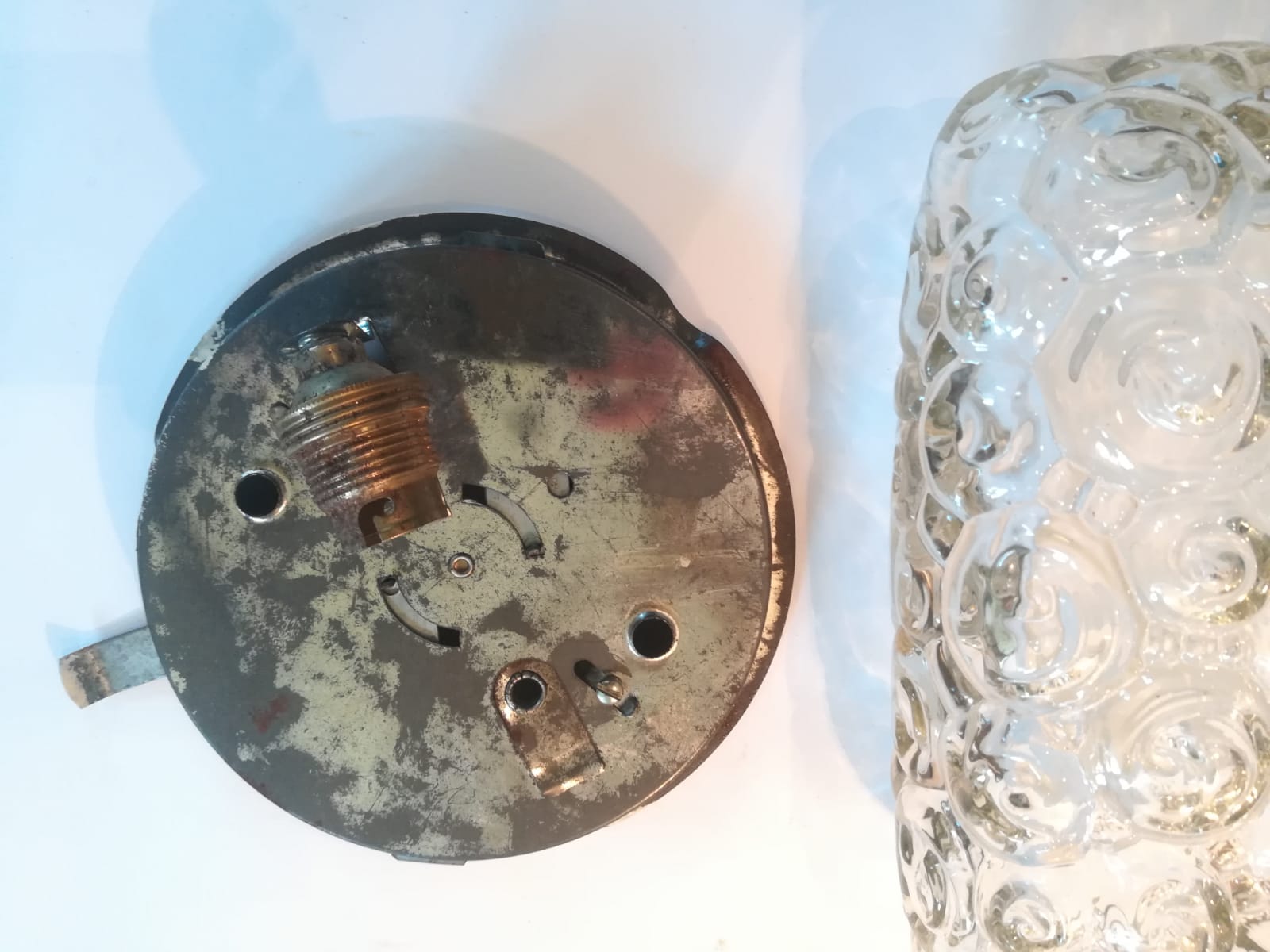 Ceiling lamp bubble "snail" by Helena Tynell