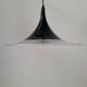 Large Meblo Guzzini trumpet pendant light from the 70s