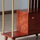 Illuminated Room Divider - Rosewood & Brass