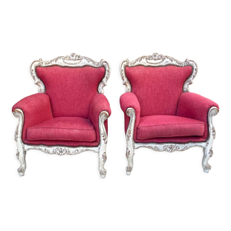 Pair of armchairs