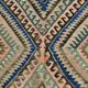 5x9 Kilim Anatolian Carpet, Handwoven Wool Rug, Blue Details Rug, 154x275Cm