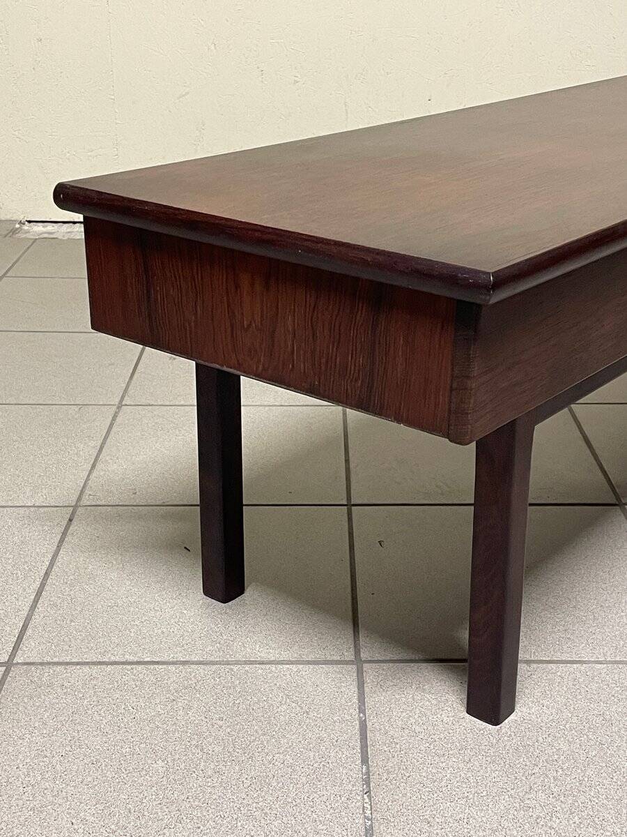 Table with three integrated drawers, 1960s.