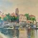 watercolour from the 1930s by Jacqueline Barbet