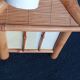 Vintage bamboo suspension