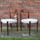Set of 4 vintage Scandinavian chairs