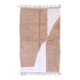 Beige Berber rug in pure wool