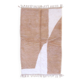 Beige Berber rug in pure wool