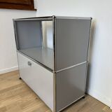 USM Haller Chest of Drawers in Matte Silver