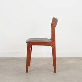 Set of six teak chairs, Danish design, 1960s, production: Denmark