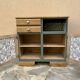 Buffet base Mado renovated green Galane and wood