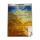 School poster vintage Germany Relief edition MDI map / poster