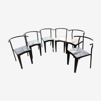 Chaises Dr Glob de Philippe Starck pour Kartell 1980