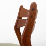 Vintage Dining Chairs by Erik Buch for Christian Christensen Møbelfabrik, 1960s, Set of 6