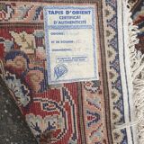 Persian silk wool rug