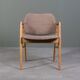 Fauteuils scandinaves design en bois de frêne