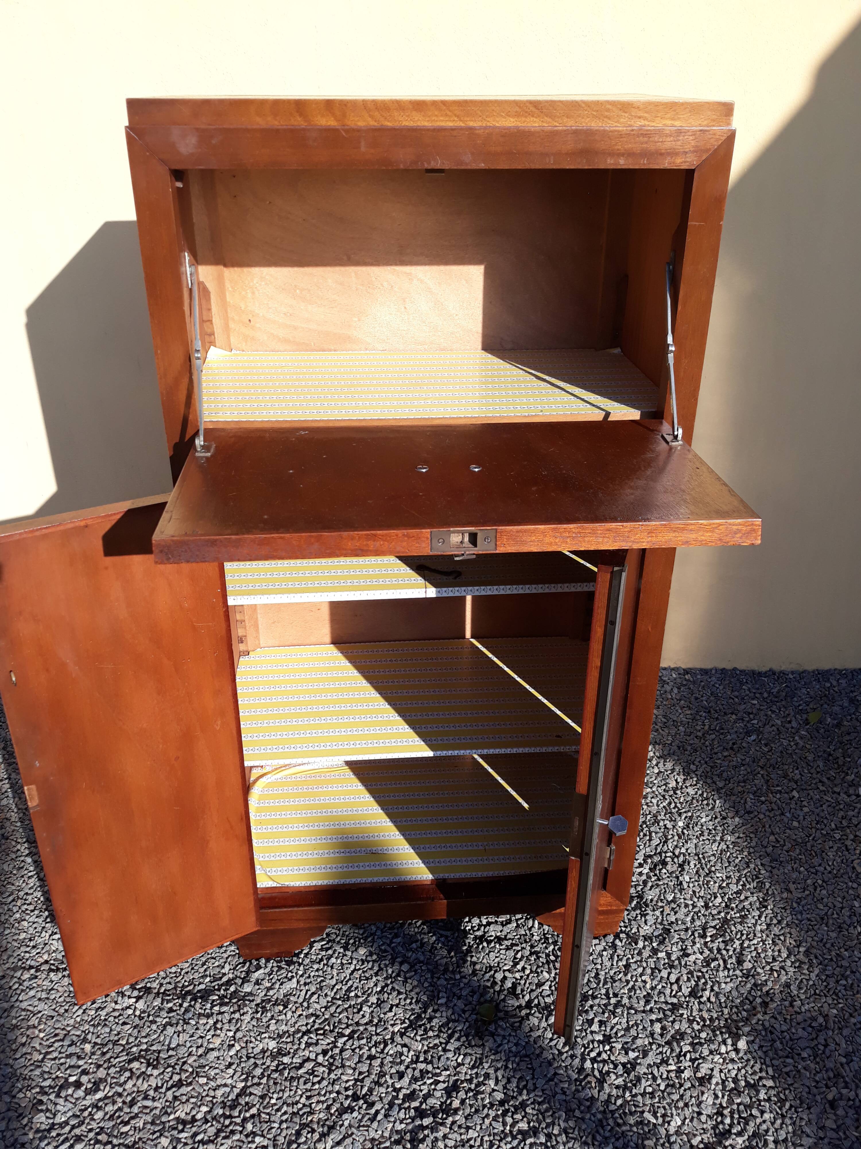 art deco cocktail cabinet