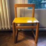 Chaise enfant design scandinave vintage