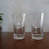 2 Baccarat crystal mugs - Mathias Mille nuits - 14 cm