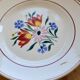 Vintage plate Céranord model Arlette – Polychrome floral earthenware