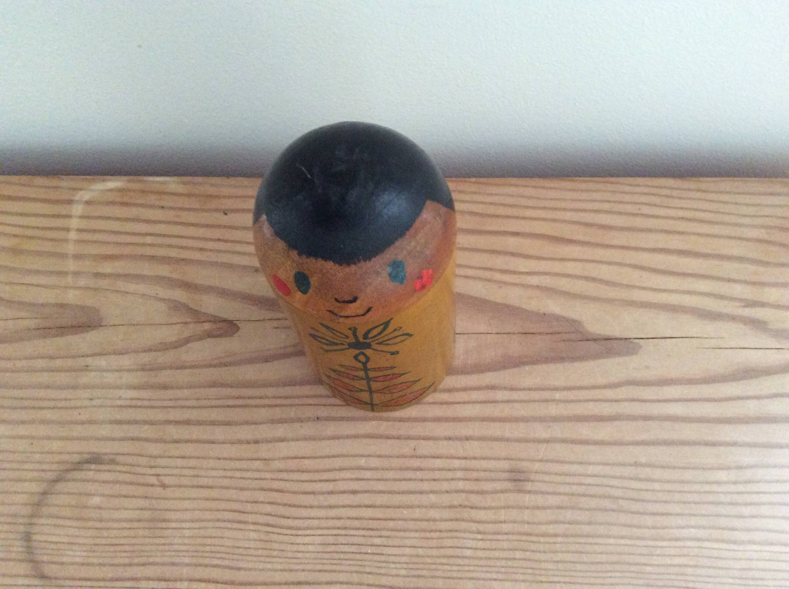 Wooden doll
