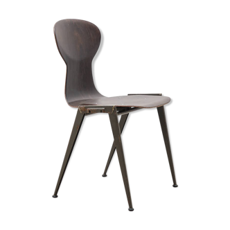 Vintage Presikhaaf bean chair in anthracite ebony