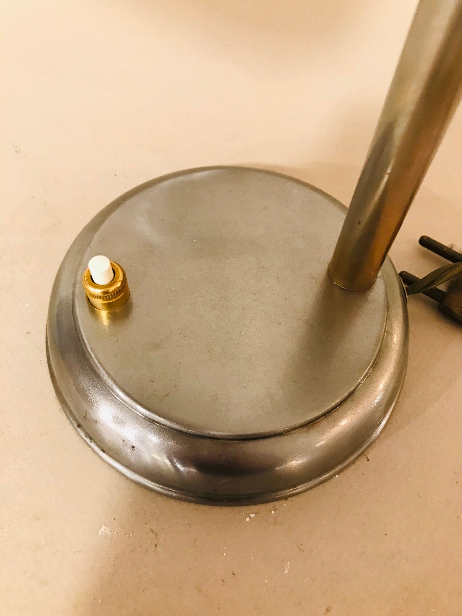 1960 industrial office lamp