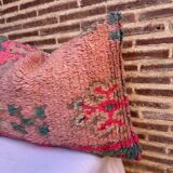 Magnifique coussin Kilim berbère vintage du Maroc
