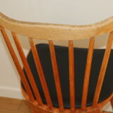 4 chairs baumann v5 skaï black light beech