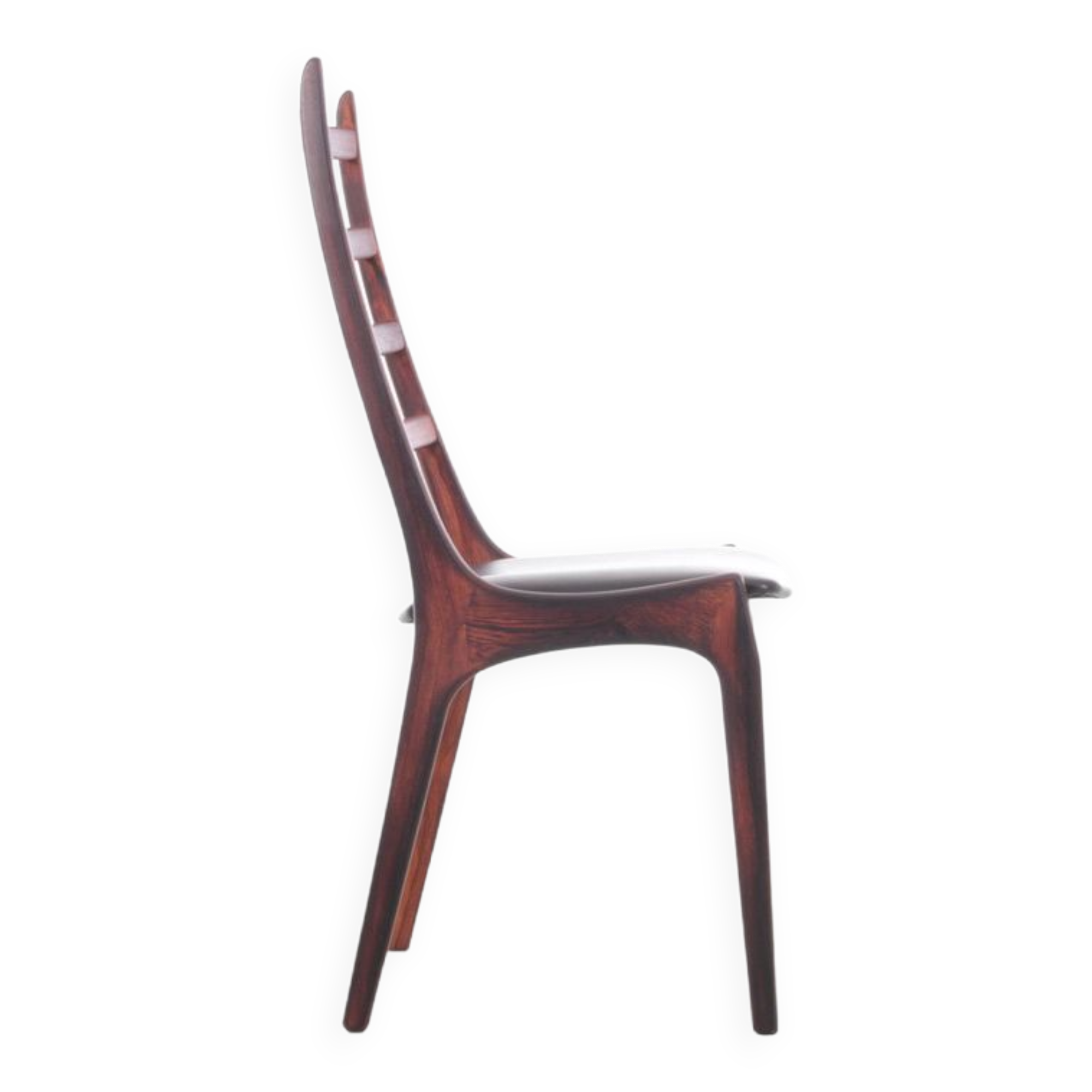 Suite of 4 Scandinavian rosewood chairs from Rio