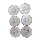 Quadrifoglio dessert plates