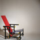 Armchair Red & Blue Gerrit Rietveld