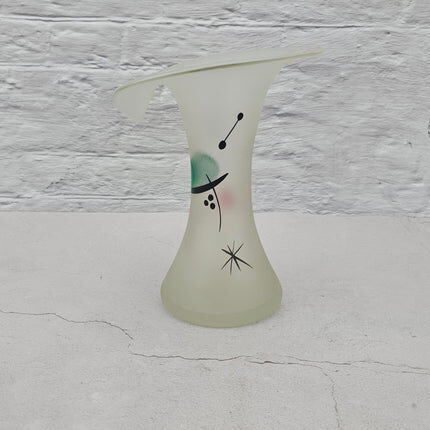 Frosted glass vase Mäser collection Vario Première