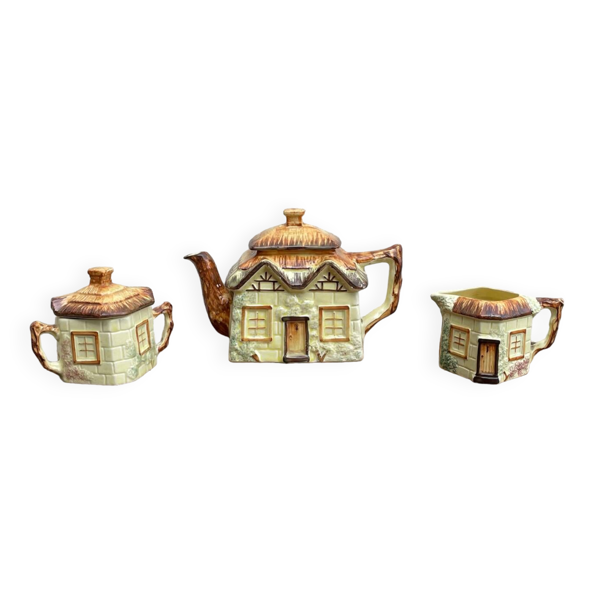 Staffordshire 3 Piece Tea Set