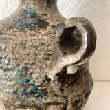 West German brutalist amphora vase