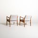 Armchairs by Karl-Erik Ekselius for JOC Möbler, 1960s