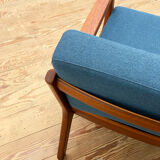 Teak armchair by Ole Wanscher for France & Son, Mid Century Modern Danish Design, 1950er