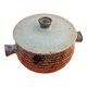 Serving tureen, glazed stoneware, ceramicist Jean Tessier, Atelier Le Cep