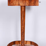 Biedermeier side table, restored, walnut, austria, 1820s
