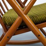 Midcentury Teak Rocking Chair by Frank Reenskaug for Bramin, 1960s