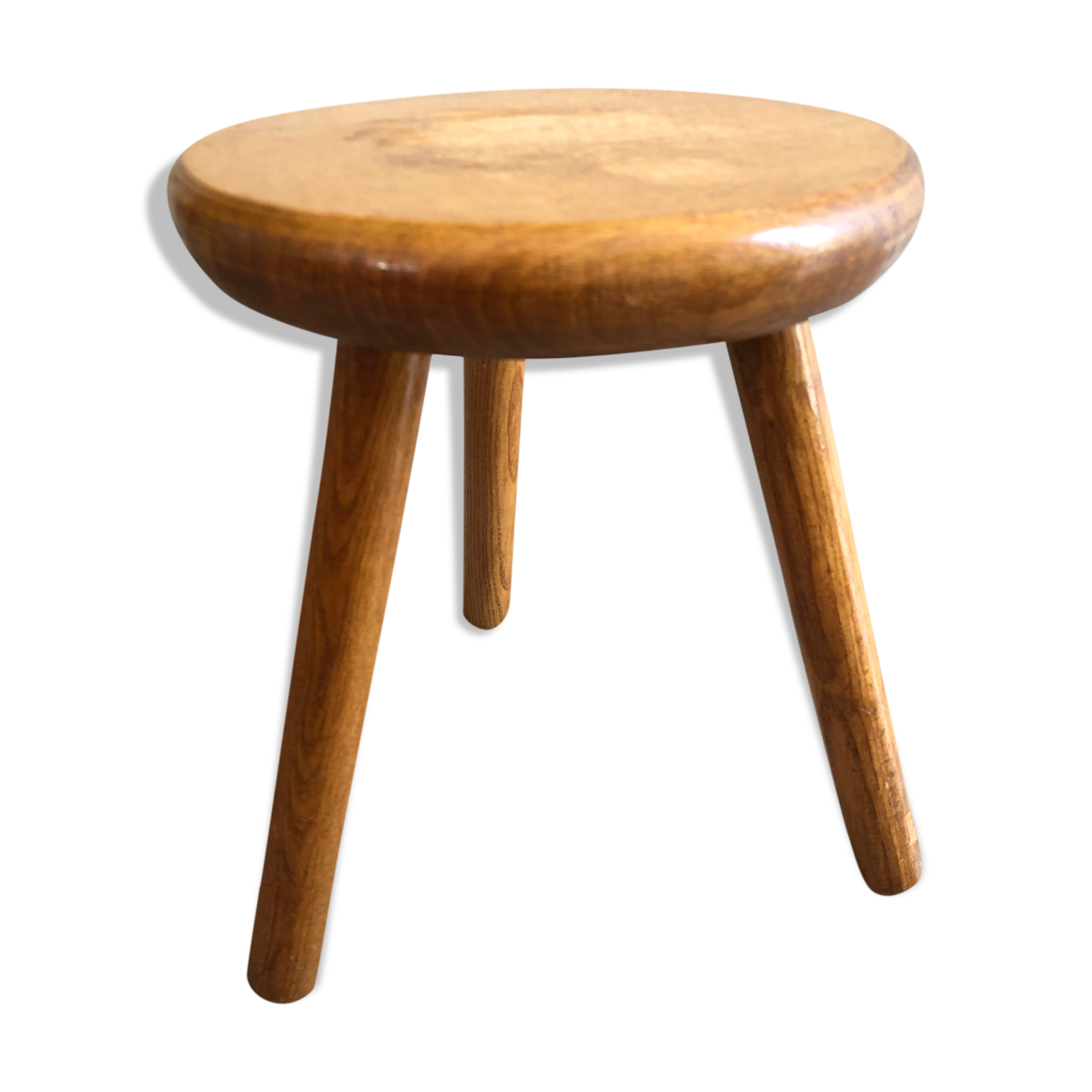 Tripod wooden stool