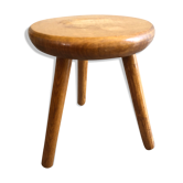 Tabouret bois tripode