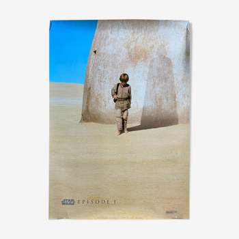Affiche cinéma originale "Star Wars La Menace Fantome" George Lucas 60x84cm 1999