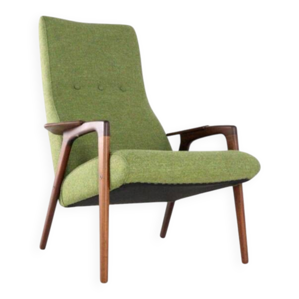 Fauteuil Pastoe Ruster par Yngve Ekstrom - entièrement restauré