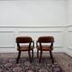 Set of Classic English Chesterfield Desk Chairs