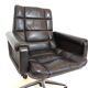 Chaise de bureau en cuir Mauser Seat 150 par Herbert Hirche