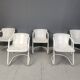 Vintage dining chairs by Metaform, set of 5 - 1970s