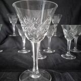 Set of 11 Villeroy & Boch crystal aperitif glasses