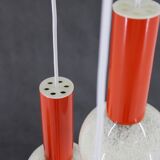 1970s Cascade Chandelier with Plastic Shades by Pokrok Zilina, Czechoslovakia