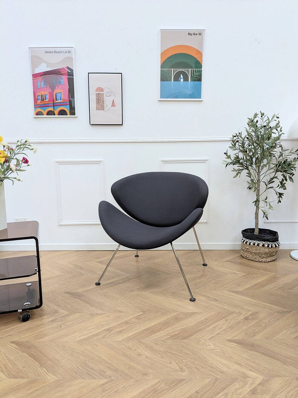 Vintage designer armchair