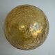 PAIR OF VINTAGE AMBER GLASS WALL LIGHTS